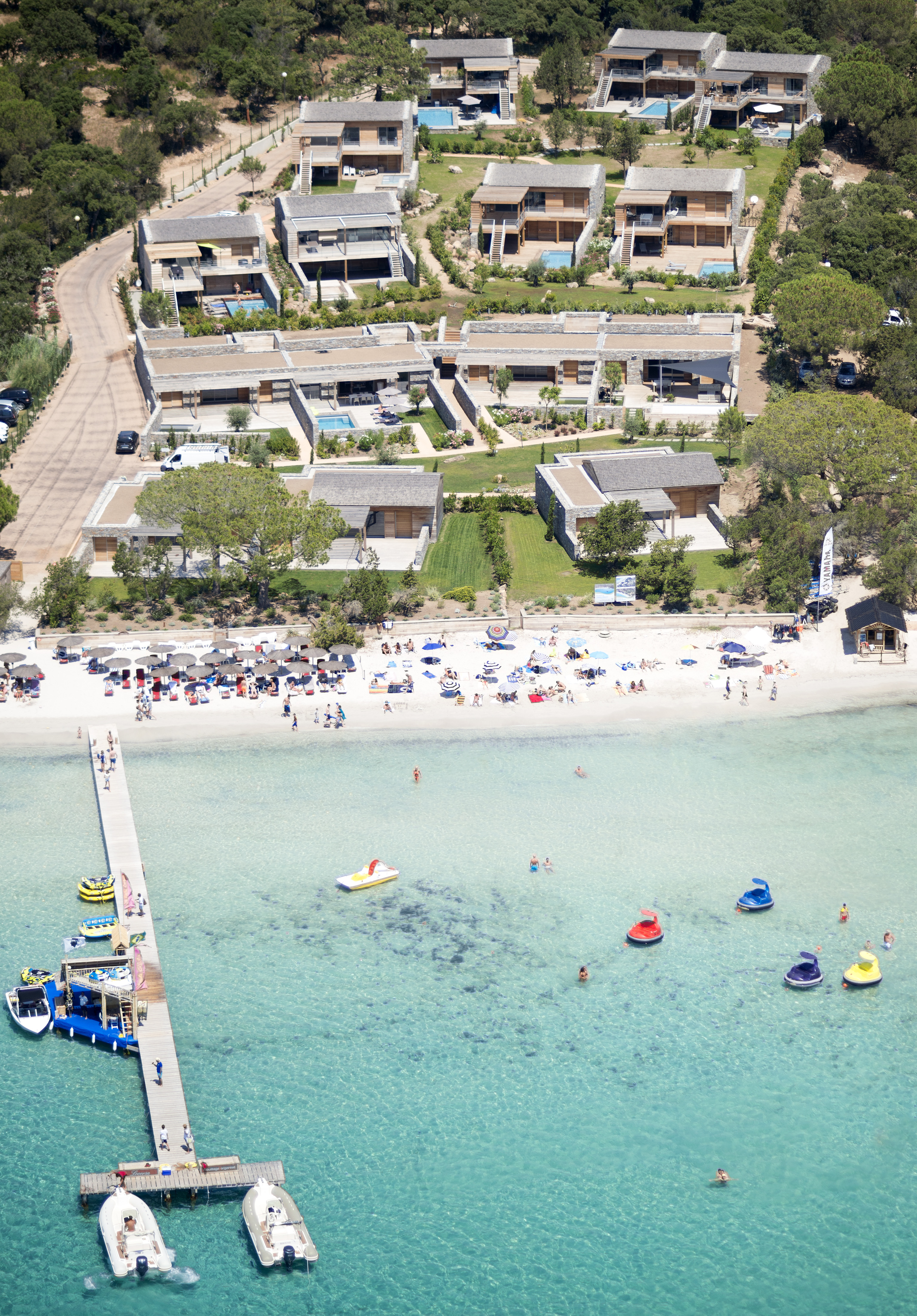 Réalisation Du Domaine Les Sables De Santa Giulia à Porto